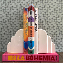 Load image into Gallery viewer, Art Deco Cloud Bookends
