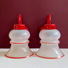 Load image into Gallery viewer, Red Tole Wall Lights

