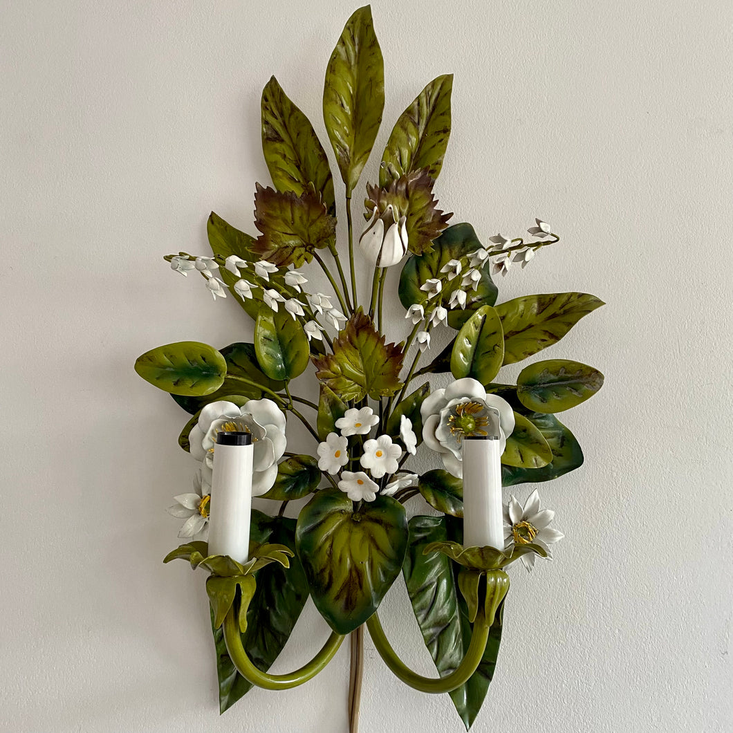 Italian Toleware Wall Light