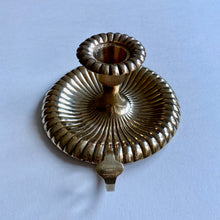 Load image into Gallery viewer, Brass Swirl Candlestick
