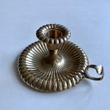Load image into Gallery viewer, Brass Swirl Candlestick
