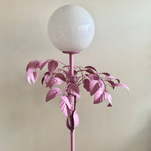 Load image into Gallery viewer, Pink Toleware Floor Lamp
