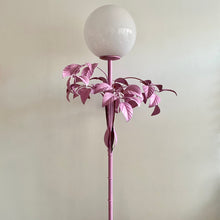 Load image into Gallery viewer, Pink Toleware Floor Lamp
