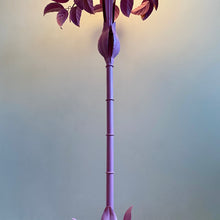 Load image into Gallery viewer, Pink Toleware Floor Lamp
