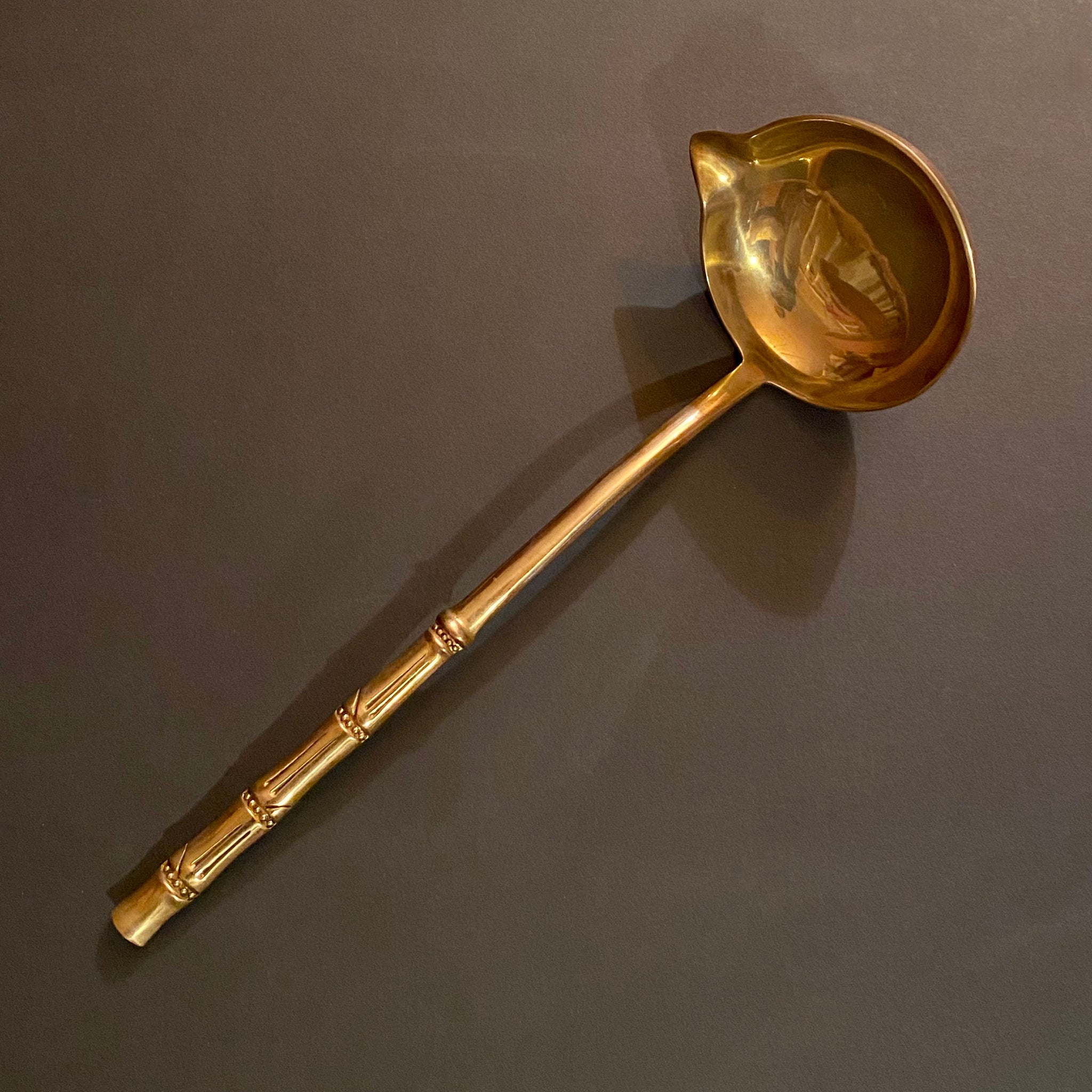 Brass faux bamboo cutlery – KEPT London