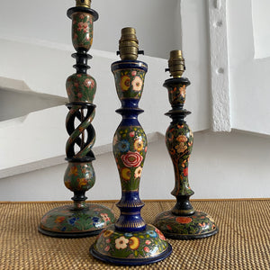 A Selection of Kashmiri Lamps