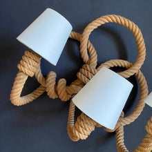 Load image into Gallery viewer, 1960s Rope Wall Light
