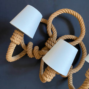 1960s Rope Wall Light