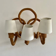 Load image into Gallery viewer, 1960s Rope Wall Light
