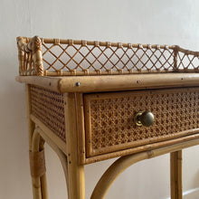 Load image into Gallery viewer, Bamboo &amp; Rattan Desk
