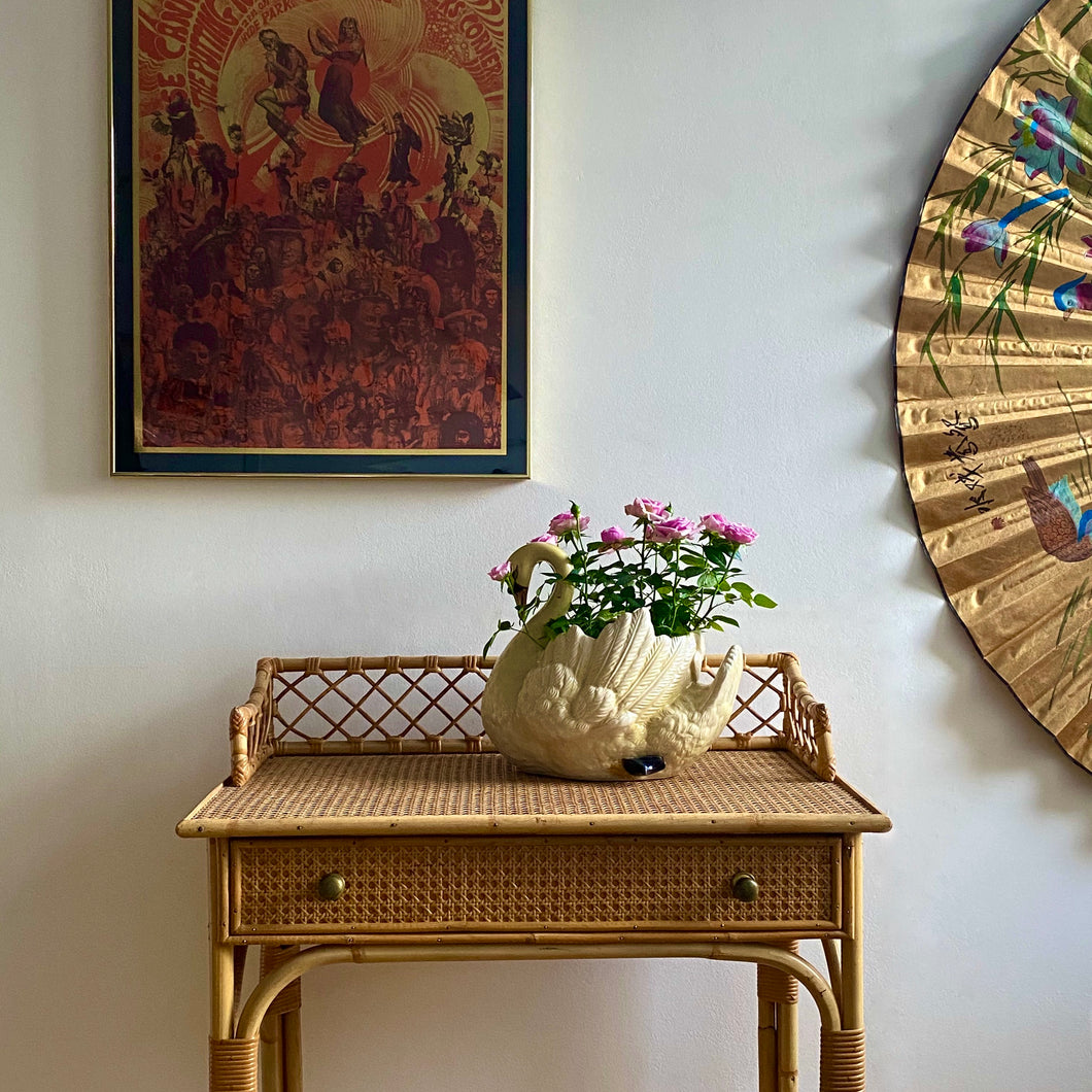 Bamboo & Rattan Desk