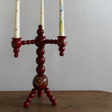 Load image into Gallery viewer, Swedish Bobbin Candlestick
