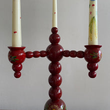 Load image into Gallery viewer, Swedish Bobbin Candlestick

