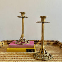 Load image into Gallery viewer, Art Nouveau Candlesticks

