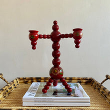Load image into Gallery viewer, Swedish Bobbin Candlestick
