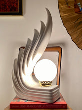 Load image into Gallery viewer, 1980s Cascading Flame Lamp
