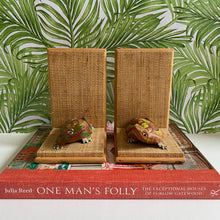 Load image into Gallery viewer, Bamboo Frog Bookends

