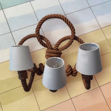 Load image into Gallery viewer, 1960s Rope Wall Light
