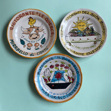 Load image into Gallery viewer, Vintage Italian Restaurant Plates
