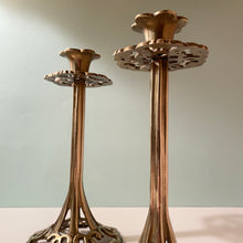Load image into Gallery viewer, Art Nouveau Candlesticks
