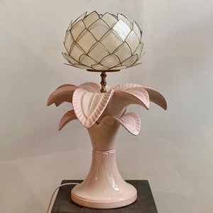 Ceramic Palm Tree Lamp