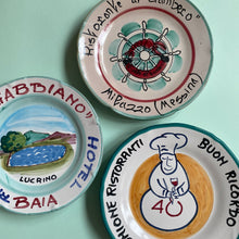 Load image into Gallery viewer, Vintage Italian Restaurant Plates
