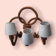Load image into Gallery viewer, 1960s Rope Wall Light
