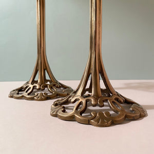 Art Nouveau Candlesticks