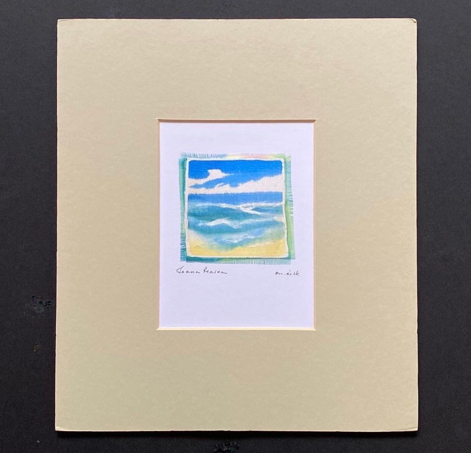 Miniature Seascape Scene