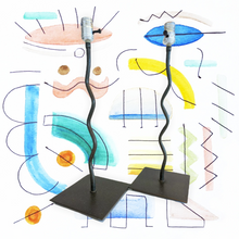 Load image into Gallery viewer, 1980s Wiggle Lamps
