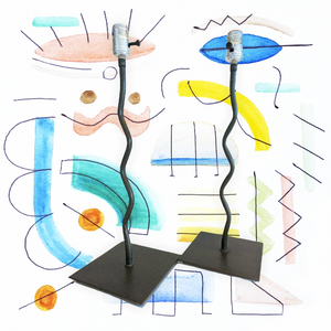 1980s Wiggle Lamps