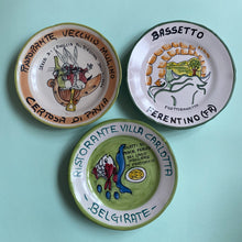 Load image into Gallery viewer, Vintage Italian Restaurant Plates
